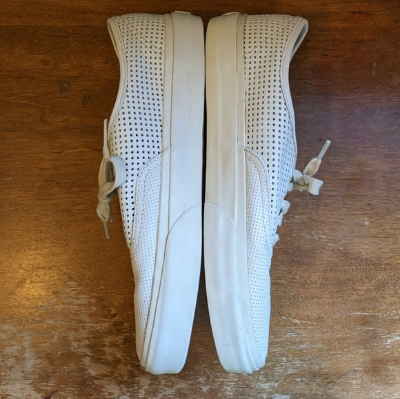 VANS AUTHENTIC DX SQUARE PERF WHITE SIZE 10 - Picture 3 of 9